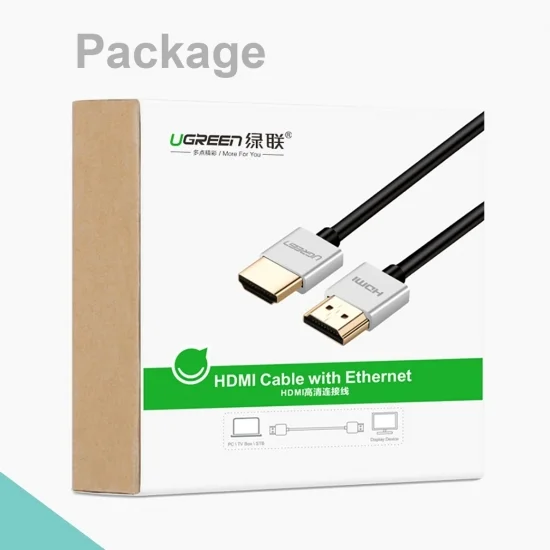 Cáp HDMI 2.0 Sợi Siêu Nhỏ Cao Cấp UGREEN HD117 | Hỗ trợ 4K@60Hz Cáp HDMI 2.0 Sợi Siêu Nhỏ Cao Cấp UGREEN HD117 | Hỗ trợ 4K@60Hz
