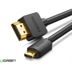 Cáp Micro HDMI ra HDMI hỗ trợ 3D 4K Cao Cấp UGREEN HD127