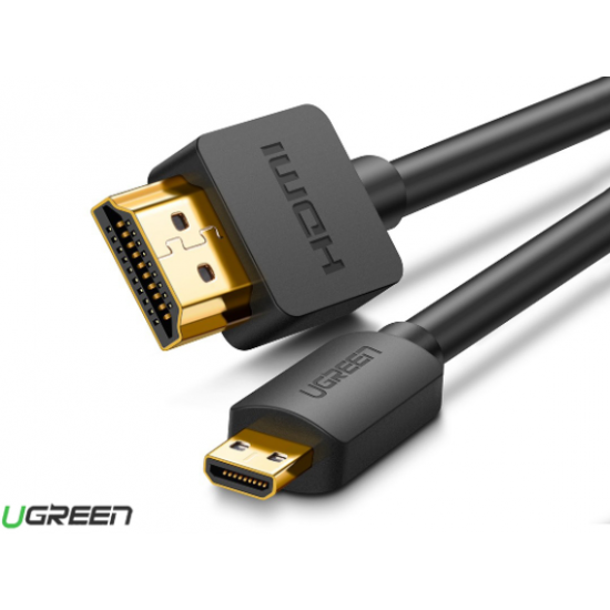 Cáp Micro HDMI ra HDMI hỗ trợ 3D 4K Cao Cấp UGREEN HD127