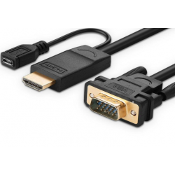 Cáp chuyển HDMI sang VGA dài 1M5 cao cấp Ugreen 30449