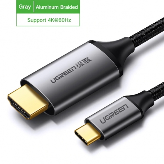 Cáp chuyển USB Type-C ra HDMI hỗ trợ 4K Cao Cấp UGREEN MM142
