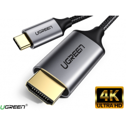 Cáp chuyển USB Type-C ra HDMI hỗ trợ 4K Cao Cấp UGREEN MM142
