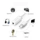 Cáp chuyển USB ra Audio 3.5mm hỗ trợ Mic và Tai Nghe Ugreen 30712 Cáp chuyển USB ra Audio 3.5mm hỗ trợ Mic và Tai Nghe Ugreen 30712