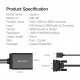 Cáp Chuyển VGA ra HDMI + Audio Cao Cấp UGREEN 40213
