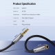 Cáp Nối Dài Audio 3.5mm Cao Cấp UGREEN AV118 | Không hỗ trợ Mic