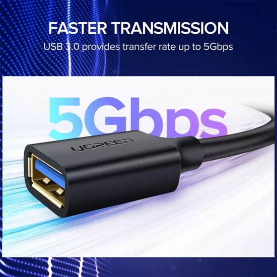 Cáp Nối Dài USB 3.0 Cao Cấp UGREEN US129 Cáp Nối Dài USB 3.0 Cao Cấp UGREEN US129