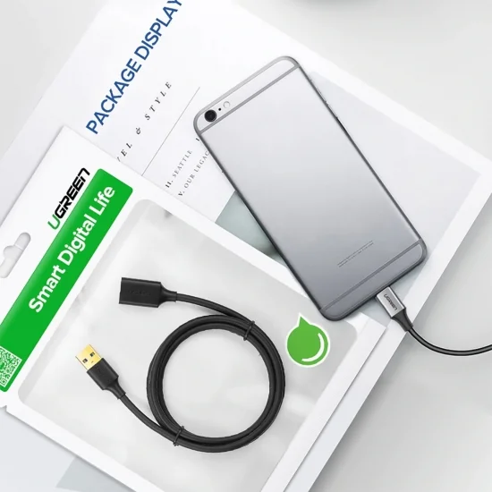 Cáp Nối Dài USB 3.0 Cao Cấp UGREEN US129 Cáp Nối Dài USB 3.0 Cao Cấp UGREEN US129