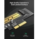 Card chuyển đổi ổ cứng SSD NVMe M.2 PCIe 2280 to PCI-E 3.0 4X Ugreen 70503