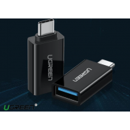 Đầu Chuyển USB Type-C Ra USB 3.0 Hỗ Trợ OTG Cao Cấp UGREEN US173