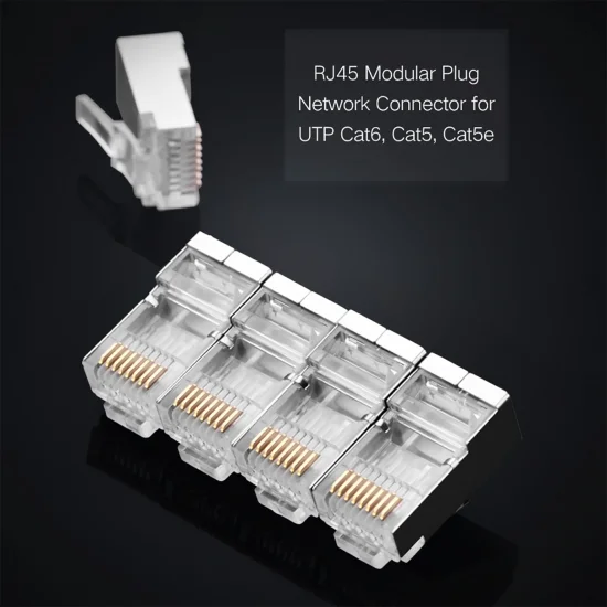 Đầu bấm mạng RJ45 Cat6 cao cấp Ugreen 50248 (Hộp 100 cái) Đầu bấm mạng RJ45 Cat6 cao cấp Ugreen 50248 (Hộp 100 cái)