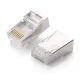 Đầu bấm mạng RJ45 Cat6 cao cấp Ugreen 50248 (Hộp 100 cái) Đầu bấm mạng RJ45 Cat6 cao cấp Ugreen 50248 (Hộp 100 cái)