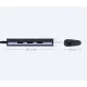 HUB USB-C to LAN 100/1000Mbps Kèm HUB 3 Cổng USB 3.0 Ugreen 60717 (Hỗ trợ USB-C sạc ngược) HUB USB-C to LAN 100/1000Mbps Kèm HUB 3 Cổng USB 3.0 Ugreen 60717 (Hỗ trợ USB-C sạc ngược)