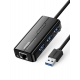 Bộ chuyển USB 3.0 to LAN 1Gbps + Hub USB 3.0 3 Cổng Ugreen 20265