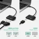 Cáp chuyển USB Type C ra VGA và HDMI 4k Ugreen CM162 Cáp chuyển USB Type C ra VGA và HDMI 4k Ugreen CM162
