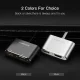 Cáp chuyển USB Type C ra VGA và HDMI 4k Ugreen CM162 Cáp chuyển USB Type C ra VGA và HDMI 4k Ugreen CM162