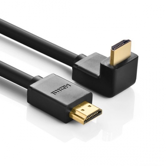 Cáp HDMI 1.4 Dài 2M Đầu Bẻ Góc Vuông Cao Cấp Ugreen ( 10173 )