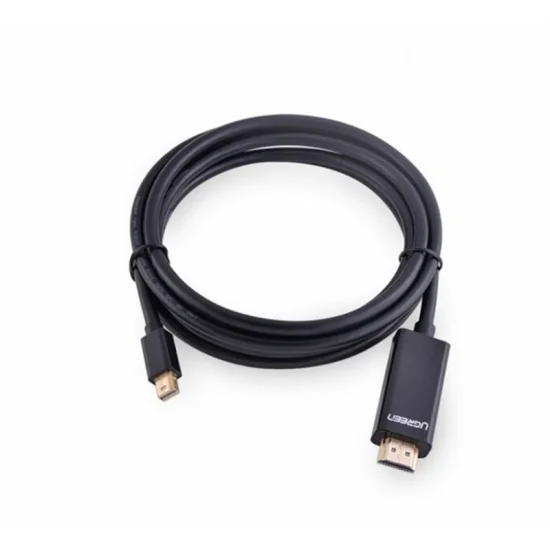 Cáp Mini DisplayPort to HDMI 1M5 Hỗ Trợ Full HD Ugreen (10450 ) Cáp Mini DisplayPort to HDMI 1M5 Hỗ Trợ Full HD Ugreen (10450 )