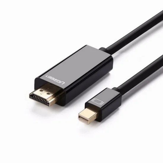 Cáp Mini DisplayPort to HDMI 1M5 Hỗ Trợ Full HD Ugreen (10450 ) Cáp Mini DisplayPort to HDMI 1M5 Hỗ Trợ Full HD Ugreen (10450 )