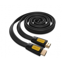 Cáp HDMI dẹt dài 5m hỗ trợ Ethernet 3D 4K*2K Ugreen ( 11187 ) Cáp HDMI dẹt dài 5m hỗ trợ Ethernet 3D 4K*2K Ugreen ( 11187 )