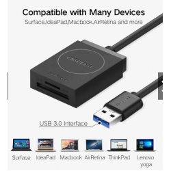Đầu đọc thẻ TF/SD+OTG micro USB Ugreen USB 3.0 (20203)