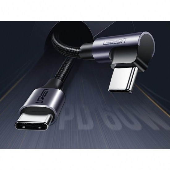 Cáp USB Type C To Type C Bẻ Góc 90 Độ Ugreen ( 50123 )