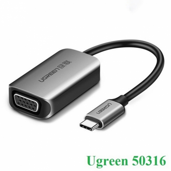 Bộ chuyển USB-C sang VGA Ugreen ( 50316 )