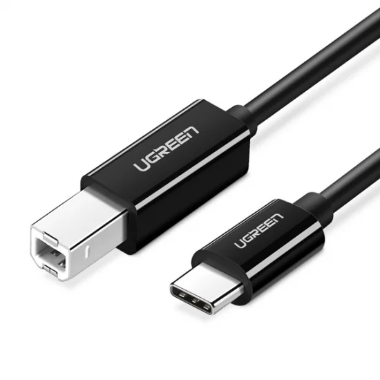 Cable USB-C to USB-B Ugreen dài 2M (50446) Cable USB-C to USB-B Ugreen dài 2M (50446)