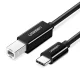 Cable USB-C to USB-B Ugreen dài 2M (50446) Cable USB-C to USB-B Ugreen dài 2M (50446)