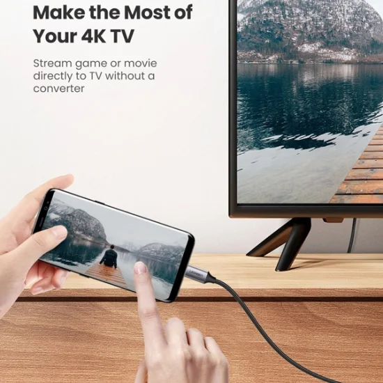 Cáp chuyển USB C to HDMI Ugreen (50766) Cáp chuyển USB C to HDMI Ugreen (50766)