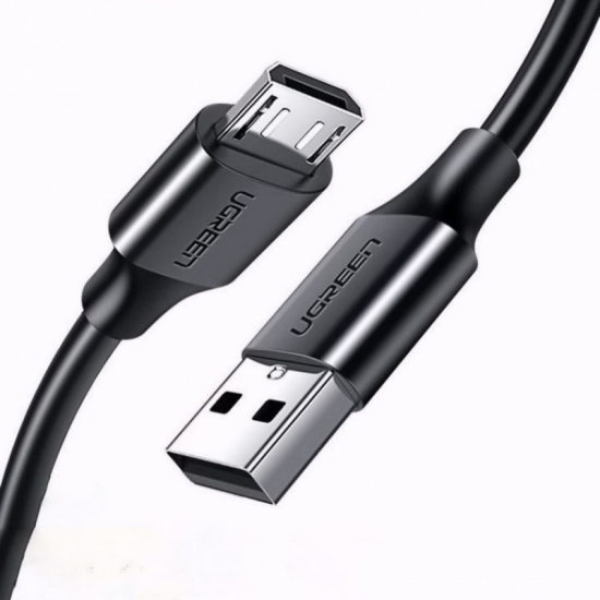 Cáp USB 2.0 to Micro USB, Màu Đen, Dài 2m - UGREEN ( 60138 )