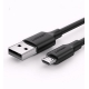 Cáp USB 2.0 to Micro USB, Màu Đen, Dài 2m - UGREEN ( 60138 )