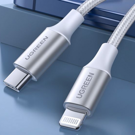 Cáp sạc USB Type C to Lightning 3A 36W Ugreen (70524)