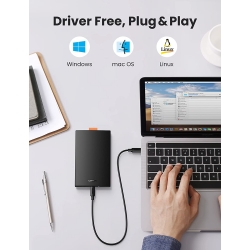 Box đựng ổ cứng 2.5 USB Type-C 3.1 Gen 2 Ugreen ( 80556 )