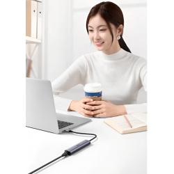 HUB USB 3.0 sang Lan 100/1000 + 3xUSB 3.0 Ugreen 20915 (Có trợ nguồn USB-C)