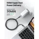 Cáp USB Type C sạc 100W 5A QC3.0 Ugreen Cáp USB Type C sạc 100W 5A QC3.0 Ugreen