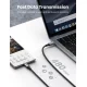 Cáp USB Type C sạc 100W 5A QC3.0 Ugreen Cáp USB Type C sạc 100W 5A QC3.0 Ugreen