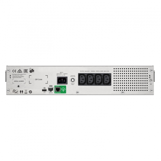 Bộ lưu điện APC SMART-UPS C 1500VA LCD RM 2U 230V WITH SMARTCONNECT (SMC1500I-2UC)