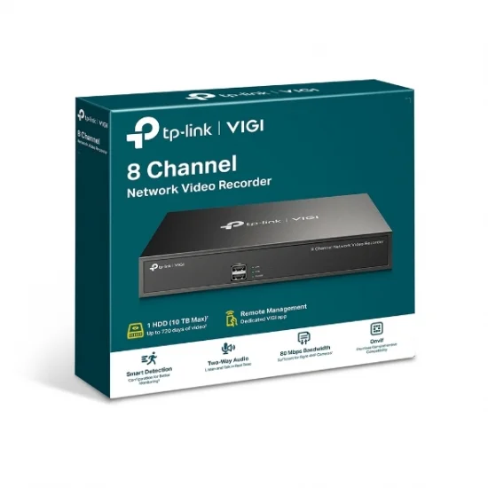 Đầu Ghi Hình VIGI 8 Kênh Tplink VIGI NVR1008H Đầu Ghi Hình VIGI 8 Kênh Tplink VIGI NVR1008H