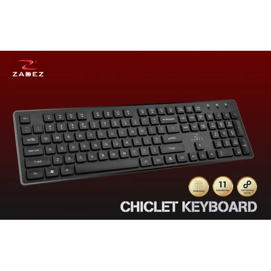 Bàn phím có dây Zadez ZK-121 Bàn phím có dây Zadez ZK-121