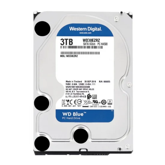 Ổ Cứng HDD Western Digital Blue 3TB 3.5" SATA 3 - WD30EZRZ Ổ Cứng HDD Western Digital Blue 3TB 3.5" SATA 3 - WD30EZRZ