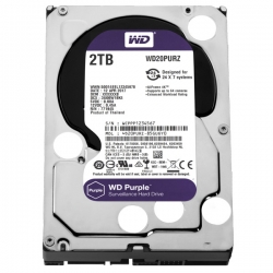 Ổ cứng HDD Western Digital Purple 2TB 3.5" SATA 3 - WD20PURZ Ổ cứng HDD Western Digital Purple 2TB 3.5" SATA 3 - WD20PURZ