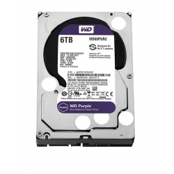 Ổ cứng HDD Western Digital Purple 6TB 3.5" SATA 3 - WD60PURZ Ổ cứng HDD Western Digital Purple 6TB 3.5" SATA 3 - WD60PURZ