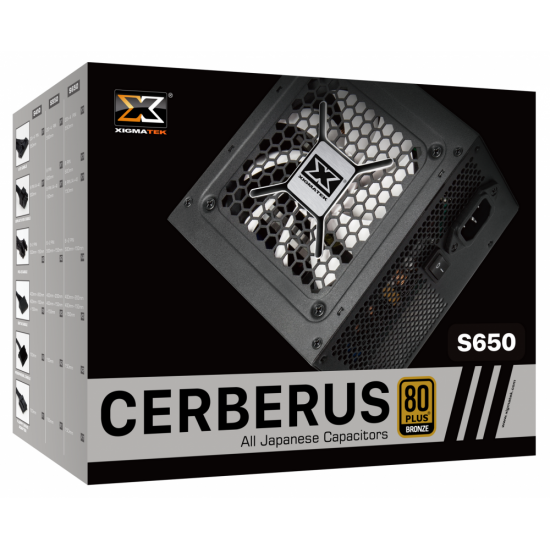 Nguồn XIGMATEK CERBERUS S650 650W (EN41145) - 80PLUS BRONZE