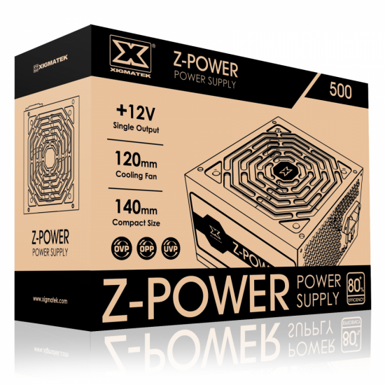 Nguồn XIGMATEK Z-POWER 500 (EN45938)