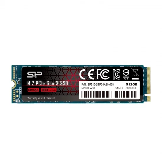 Ổ cứng SSD Silicon M2 PCIe 3x4 P34A80 Ổ cứng SSD Silicon M2 PCIe 3x4 P34A80