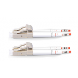 Dây nhảy quang Fiber patch cord Multi-mode, OM2, duplex, LC/LC, 3m (P/N: 2104-07019)