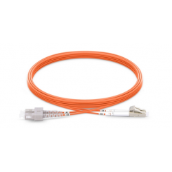 Dây nhảy quang Fiber patch cord Multi-mode, OM2, duplex, LC/SC, 3m (P/N: 2104-15001)