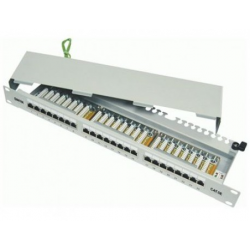 DINTEK Patch Panel Cat.5e FTP 1U 24P 19inch (P/N: 1402-03012)
