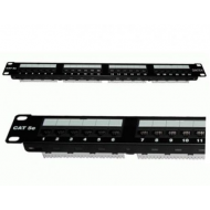 DINTEK Patch Panel Cat 5e UTP 1U 24P 19inch (P/N: 1402-03019)