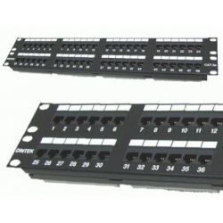 DINTEK Patch Panel Cat.5e UTP 2U 48P 19inch (P/N: 1402-03020)